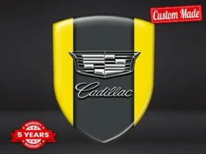 Cadillac Decal Resina Drift Look Lusso Badge Auto ST